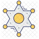 Distintivo Da Policia Policia Emblema Ícone