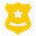 Distintivo de polícia  Ícone