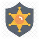 Distintivo de polícia  Ícone