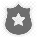 Distintivo de polícia  Ícone