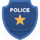 Distintivo Da Policia Distintivo Policia Ícone