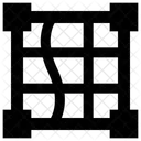 Distort grid  Icon