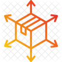 Centro De Distribuicao Expedicao Logistica Ícone