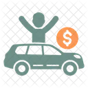 Concesionario Vendedor De Coches Coche Icono