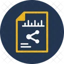 Distribute Document Sharing Icon