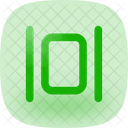 Distribute Horizontal Icon