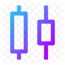 Distribute Horizontal Center Icon
