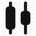 Distribute Horizontal Center Icon