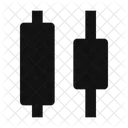 Distribute Horizontal Center Icon