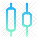 Distribute Horizontal Center Icon