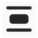 Distribute Horizontal Design Layout Icon