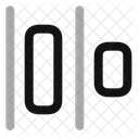 Distribute Horizontal Left Icon