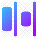 Distribute Horizontal Right Icon