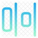 Distribute Horizontal Right Icon