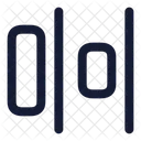Distribute Horizontal Right Icon