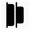 Distribute Left Distribute Horizontal Icon