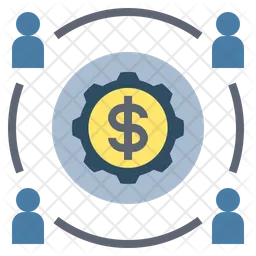 Distribute Money  Icon