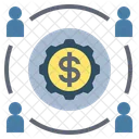 Share Money Team Icon