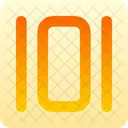 Distribute Spacing Horizontal Alt Icon
