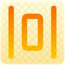 Distribute Spacing Horizontal Icon