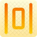 Distribute Spacing Horizontal Icon