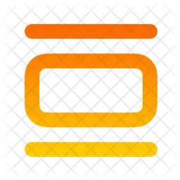 Distribute Spacing Vertical Alt  Icon