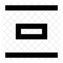 Alignment Object Align Icon