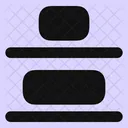 Distribute Vertical Bottom Icon
