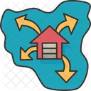 Distributed Inventory Supplychain Icon