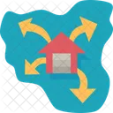Distributed Inventory Supplychain Icon