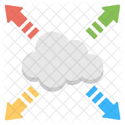 Distributed Cloud  Icon