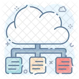 Distributed Cloud  Icon