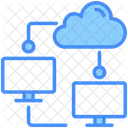 Distributed Computing Computer Cloud Icon