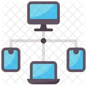 Distributed data  Icon