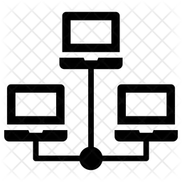 Distributed Database  Icon