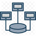 Distributed Database Icon