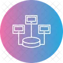 Distributed Database Icon