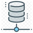 Distributed Database  Icon