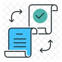 Distributed document Icon