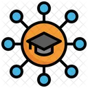 Distributed Learning  Icon