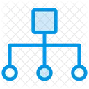 Distributed Network  Icon
