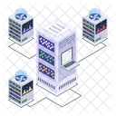 Connected Servers Server Network Server Connection Icon