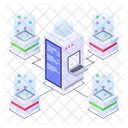 Distributed Storage  Icon