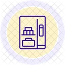 Distributeur Automatique De Kits De Voyage Kit De Voyage Distributeur Automatique Icône