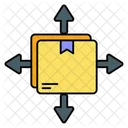 Distribution Shipping Delivery Icon