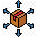 Distribution Distributed Deployment Icon