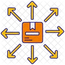 Distribution  Icône