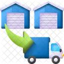 Distribution Delivery Shipping Icon