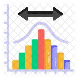 Distribution Chart  Icon