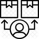 Distribution Livraison Consignation Icône